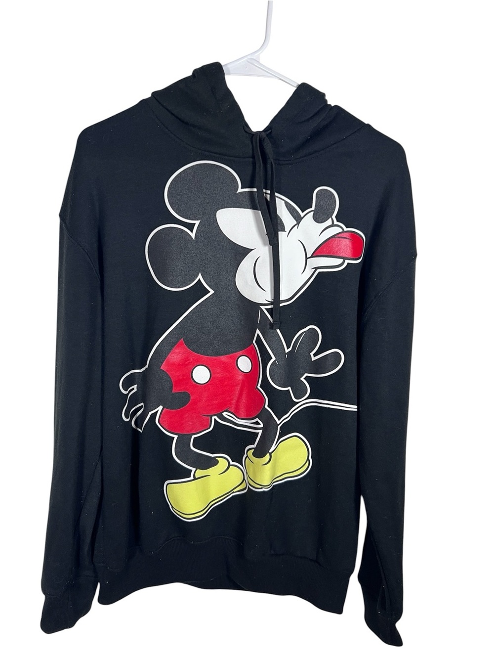 Disney Mickey Mouse The One And Only Pullover Hoodie Size M